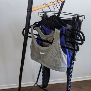 Nike sports bra grey M